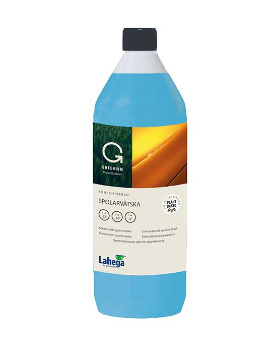 Lahega Greenium Spolarvätska 1L – spolarvätska för alla säsonger