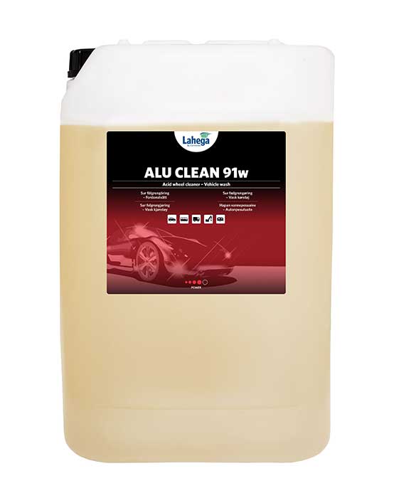 Lahega Alu Clean 91w – surt rengöringsmedel för aluminium- och stålfälgar