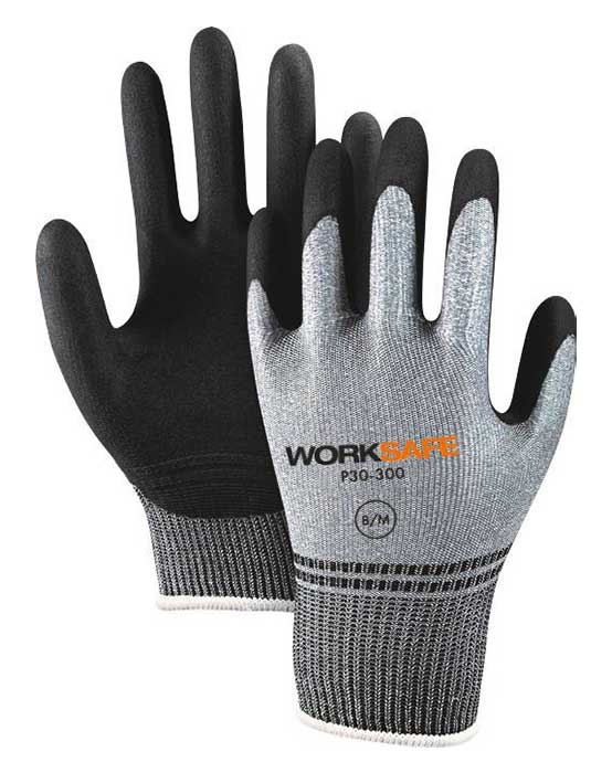 Worksafe P30-300 – tunn nitrilhandske med touchfunktion