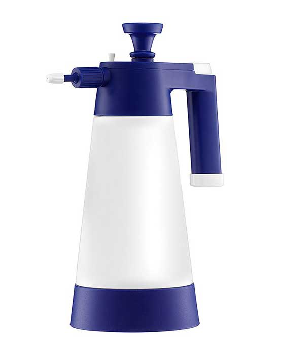 Tryckspruta Alkalisk Blå 1,5 L – lågtrycksspruta för alkaliska rengöringsmedel